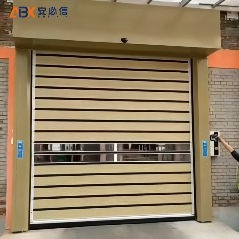 河源铝质快速门